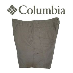 Columbia Men's 100% Cotton Omni-Shield 9" Canvas Trail Short 46W